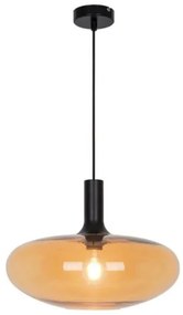 Κρεμαστό Φωτιστικό Οροφής Γυαλί D395 Convex H133 Φ39,5 Viokef 4278101 Μελί