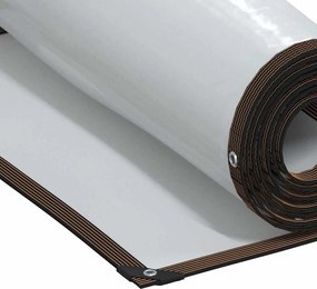 vidaXL Σαφής μουσαμάς με οπές 2x3 m πολυαιθυλένιο
