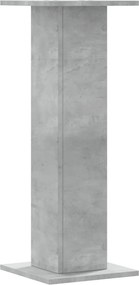 vidaXL Βάσεις Φυτών 2 τεμ. Γκρι Σκυρ. 30x30x80 εκ. Επεξεργασμένο Ξύλο