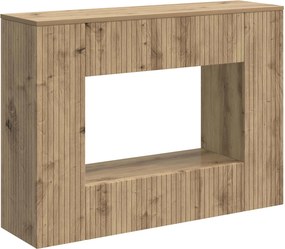 vidaXL Τραπέζι κονσόλας Τεχνίτικη Δρυς 101 x 29 x 74 εκ.