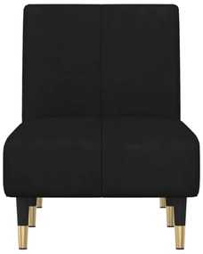 vidaXL Ανάκλιντρο μΑΎΡΟ Βελούδινο