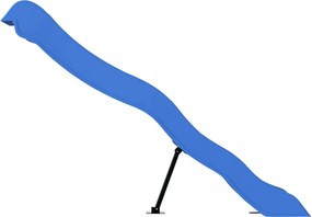 vidaXL Τσουλήθρα Μπλε 169 x 38,5 εκ. από Πολυπροπυλένιο