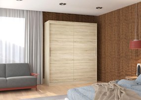 Ντουλάπα Nixon 180 συρόμενη-Drus anoixto