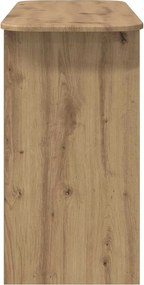 vidaXL Τραπέζι κονσόλας Artisan Oak 93 x 40 x 75 εκ Επεξεργασμένο ξύλο