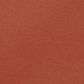 vidaXL Πανί Σκίασης Τρίγωνο Τερακότα 5 x 5 x 5 μ. από Ύφασμα Oxford