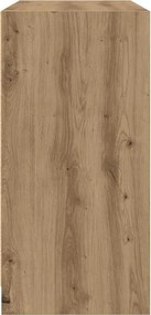 vidaXL Ντουλάπι Artisian Δρυς 102x37x75,5 εκ. από Επεξεργασμένο Ξύλο