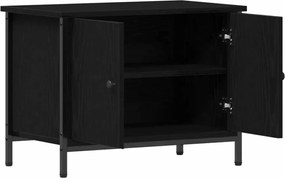 vidaXL Ντουλάπι TV Μαύρη Οξυά 60 x 35 x 45 εκ. Επεξεργασμένο ξύλο