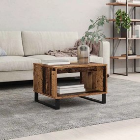 vidaXL Τραπεζάκι σαλονιού Παλαιό ξύλο 60 x 50 x 40 εκ