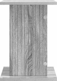 vidaXL Βάση φυτών 2 τμχ. Γκρι Sonoma 30,5 x 30 x 43 εκ