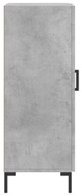 vidaXL Ντουλάπι Γκρι Σκυροδέματος 34,5x34x90 εκ. Επεξεργασμένο Ξύλο