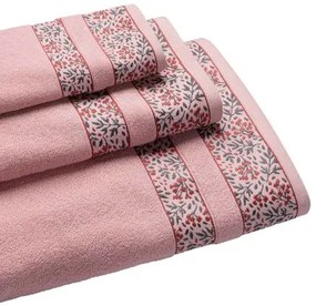Πετσέτα BLOOM PINK πετσέτα-χεριών-30-x-50-εκ
