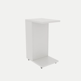 Βοηθητικό Τραπεζάκι Λευκό DRANA 30x40x63