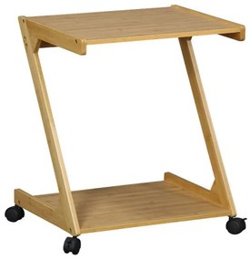 Βοηθητικό Τραπέζι Fit MDF Φυσικό 50x39x59εκ 260-000004 Pakoworld-260-000004-Μπεζ 260-000004