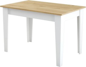 Τραπέζι Κουζίνας Λευκό / Δρυς FIFRAL 110x72x75