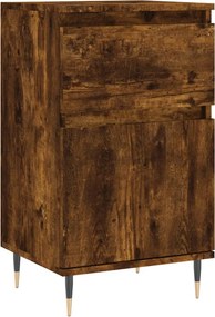 vidaXL Ντουλάπια 2 τεμ. Καπνιστή Δρυς 40x35x70 εκ. από Επεξεργ. Ξύλο