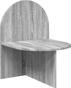 vidaXL Κομοδίνο Γκρι Sonoma 48 x 49 x 65 εκ.