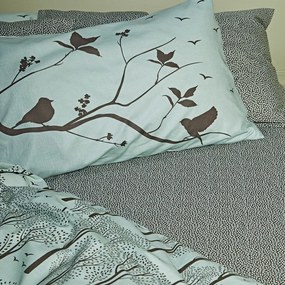 Μαξιλαροθήκες Benton 02 (Σετ 2τμχ) Green-Anthracite Kentia 50Χ70 50x70cm 100% Βαμβάκι