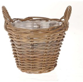Καλάθι Με Νάιλον 012.622400050 Φ20x16cm Ψάθινο Natural Mat
