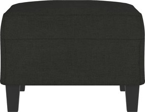 vidaXL Υποπόδιο Μαύρο 70 x 55 x 41 εκ. Υφασμάτινο