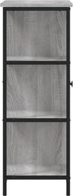 vidaXL Ντουλάπι Γκρι Sonoma 70 x 30 x 80 εκ. από Επεξεργ. Ξύλο