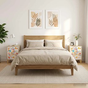 vidaXL Κομοδίνο MAINZ 2 τμχ. Sonoma Δρυς 36 x 33 x 50 εκ.