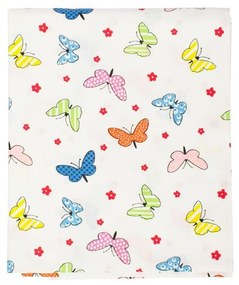 Σεντόνια Παιδικά Σετ 2τμχ Butterfly 49 Rotary Print DimCol Μονό 160x240cm 100% Cotton