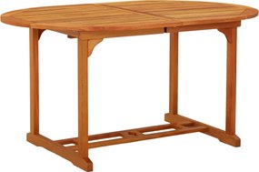 vidaXL Τραπέζι Κήπου 200 x 100 x 75 εκ. από Μασίφ Ξύλο Ευκαλύπτου