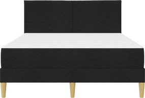 vidaXL Σκελετός Κρεβατιού Μαύρο 140 x 200 cm Πολυεστέρας
