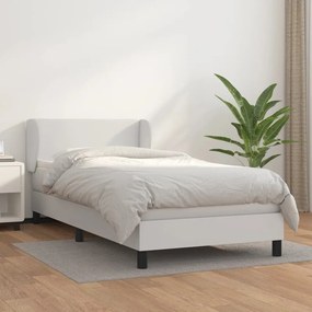 ΚΡΕΒΑΤΙ BOXSPRING ΜΕ ΣΤΡΩΜΑ ΛΕΥΚΟ 90X200ΕΚ. ΑΠΟ ΣΥΝΘΕΤΙΚΟ ΔΕΡΜΑ 3127170