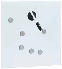 vidaXL Κλειδοθήκη με Μαγνητικό Πίνακα Μαύρη 35 x 35 x 4 εκ.