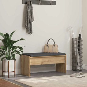 vidaXL Παγκάκι Χαλωρίου Artisan Oak 83 x 38 x 40 εκ