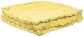Μαξιλάρι Δαπέδου 40x40x8 581 31-Κίτρινο