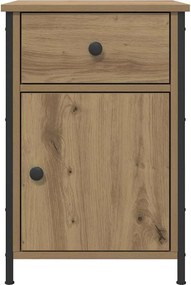 vidaXL Κομοδίνο Artisan Oak 40 x 42 x 60 εκ. Επεξεργασμένο ξύλο