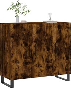 vidaXL Ντουλάπι Καπνιστή Δρυς 90x34x80 εκ. Επεξεργασμένο Ξύλο