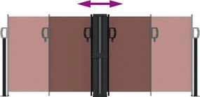 vidaXL Σκίαστρο Πλαϊνό Συρόμενο Καφέ 100 x 1000 εκ.