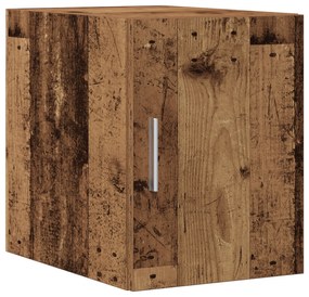 vidaXL Λεπτό Ντουλάπι Παλιά Ξυλεία 30x42.5x225 εκ. Μηχανικά ξύλο