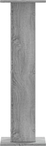 vidaXL Βάσεις Φυτών 2 τεμ. Γκρι Sonoma 30x30x95 εκ. Επεξ. Ξύλο