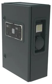 Σταθμός Φόρτισης Μονοφασικός 2 Σημείων 7,4 KW Mode2-3 Green'up Premium 058044 Legrand-58044-Μαύρο 58044