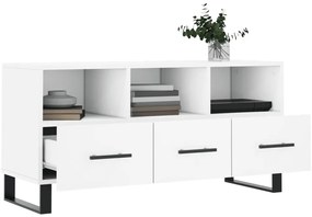vidaXL Έπιπλο Τηλεόρασης Λευκό 102 x 36 x 50 εκ. από Επεξεργ. Ξύλο