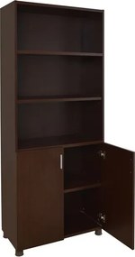 ΒΙΒΛΙΟΘΗΚΗ ΓΡΑΦΕΙΟΥ VANCE ΕΠΑΓΓΕΛΜΑΤΙΚΗ WENGE HM2055.12 80Χ40Χ190Υ εκ.