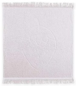 Ποτηρόπανο Strawberry Taste 50x50 White 5205495549491