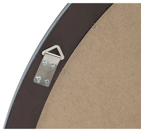 Τοίχο καθρέφτη Home ESPRIT Μαύρο Παλαιωμένο φινίρισμα 100 x 5 x 100 cm