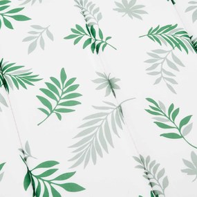 vidaXL Μαξιλάρι Ξαπλώστρας Ήλιου Λευκό και πράσινο 178 x 60 x 4 cm