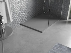 Mexen Bert ορθογώνιο ντους SMC 120 x 90 cm, γκρι - 4K619012