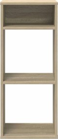 vidaXL Βιβλιοθήκη Χρώμα Sonoma Δρυς 34x31x80 εκ. από Μοριοσανίδα