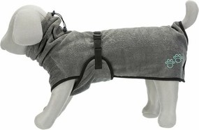 Μπουρνούζι για σκύλο Trixie Γκρι S