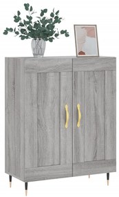 vidaXL Ντουλάπι Γκρι Sonoma 69,5 x 34 x 90 εκ. από Επεξεργασμένο Ξύλο