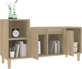 vidaXL Έπιπλο Τηλεόρασης Sonoma Δρυς 100x35x55 εκ. Επεξ. Ξύλο