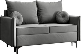 Καναπές - κρεβάτι Leon small-Gkri - 145.00Χ94.00Χ101.00cm