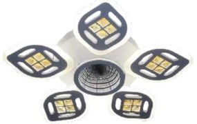 Φωτιστικό οροφής LED Πλαφονιέρα με Dimmer 5179 6WH